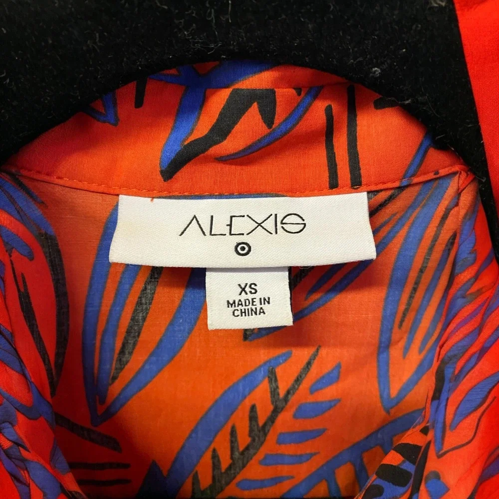 Alexis‎ for Target Tropical Leaf Shirt Dress